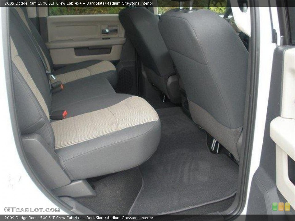 Dark Slate/Medium Graystone Interior Photo for the 2009 Dodge Ram 1500 SLT Crew Cab 4x4 #39110425
