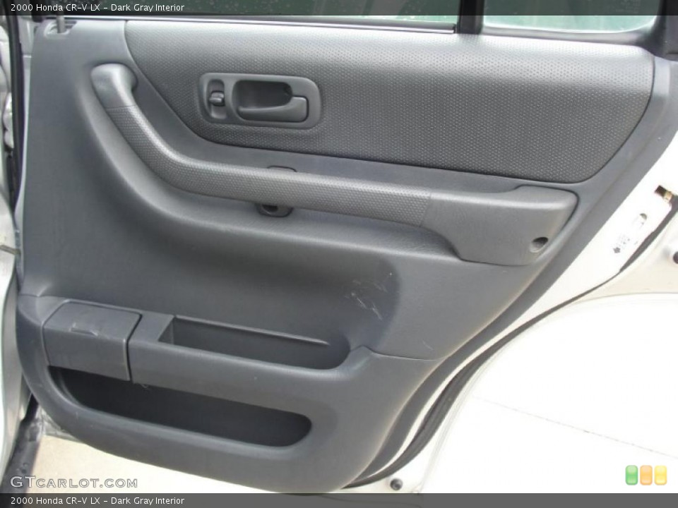 Dark Gray Interior Door Panel for the 2000 Honda CR-V LX #39111733