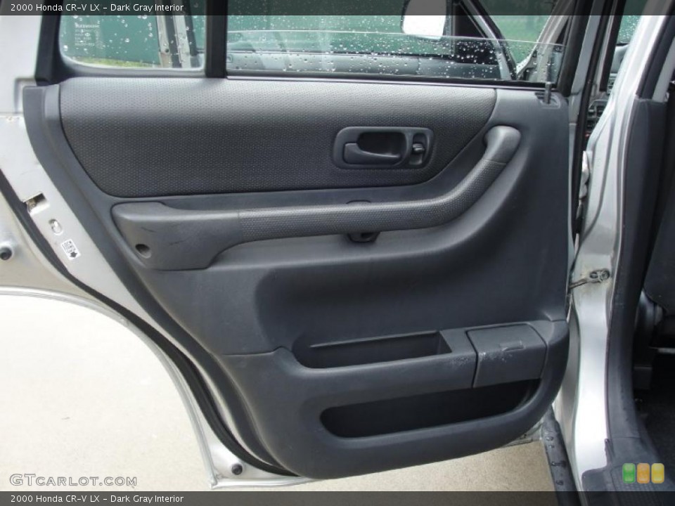 Dark Gray Interior Door Panel for the 2000 Honda CR-V LX #39111829