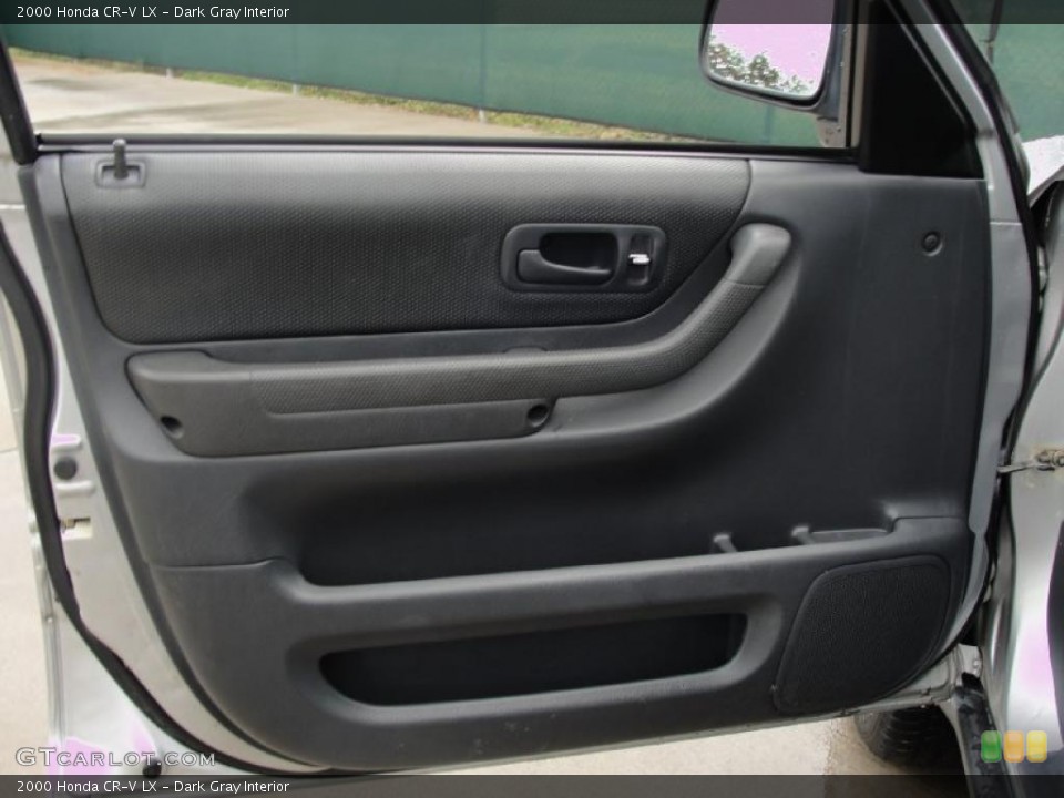 Dark Gray Interior Door Panel for the 2000 Honda CR-V LX #39111873