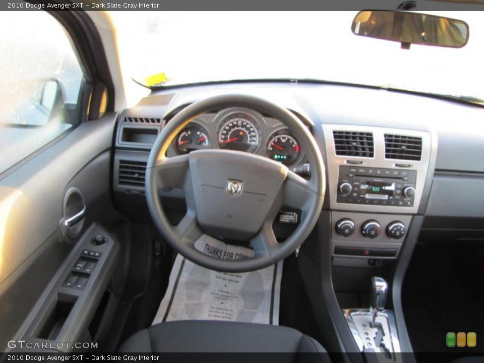 Dark Slate Gray Interior Dashboard for the 2010 Dodge Avenger SXT #39112777