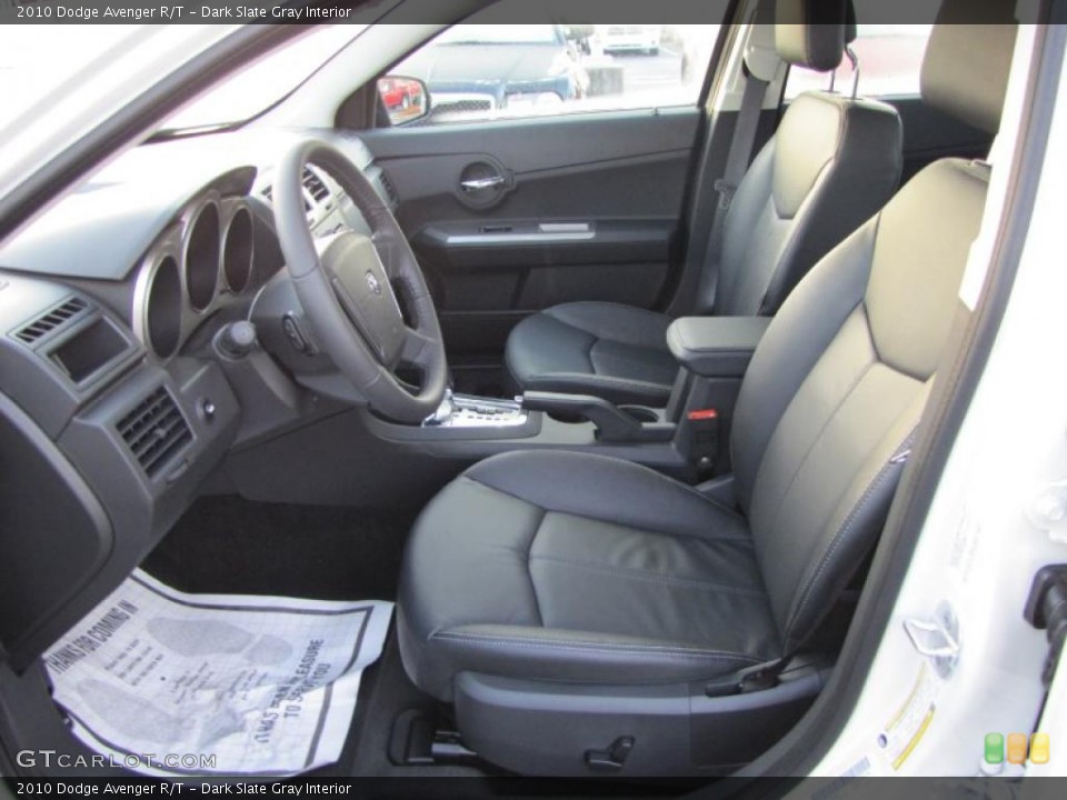 Dark Slate Gray Interior Photo for the 2010 Dodge Avenger R/T #39113193
