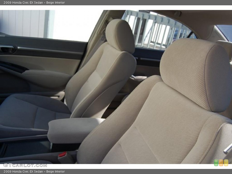 Beige Interior Photo for the 2009 Honda Civic EX Sedan #39113541