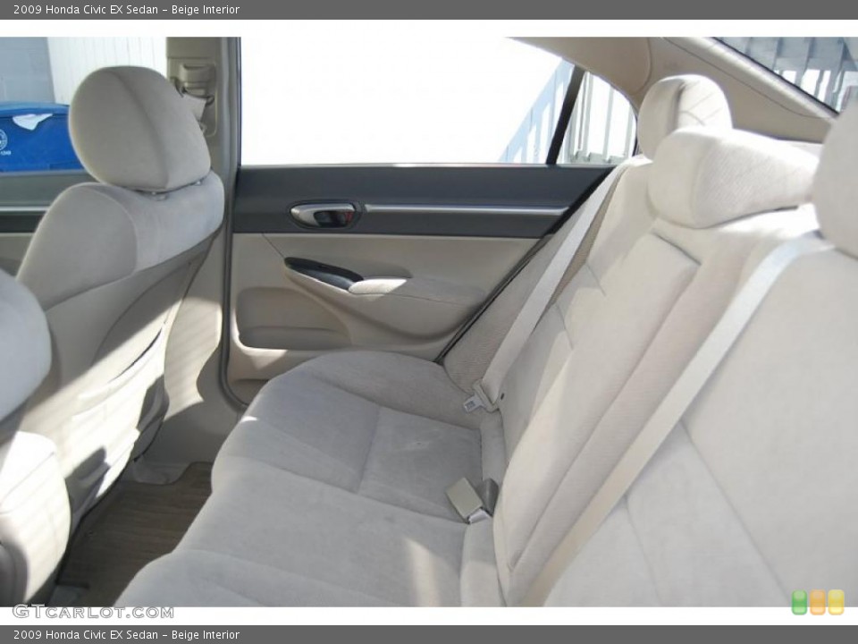 Beige Interior Photo for the 2009 Honda Civic EX Sedan #39113553