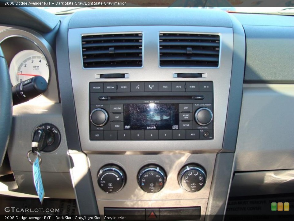 Dark Slate Gray/Light Slate Gray Interior Controls for the 2008 Dodge Avenger R/T #39113876