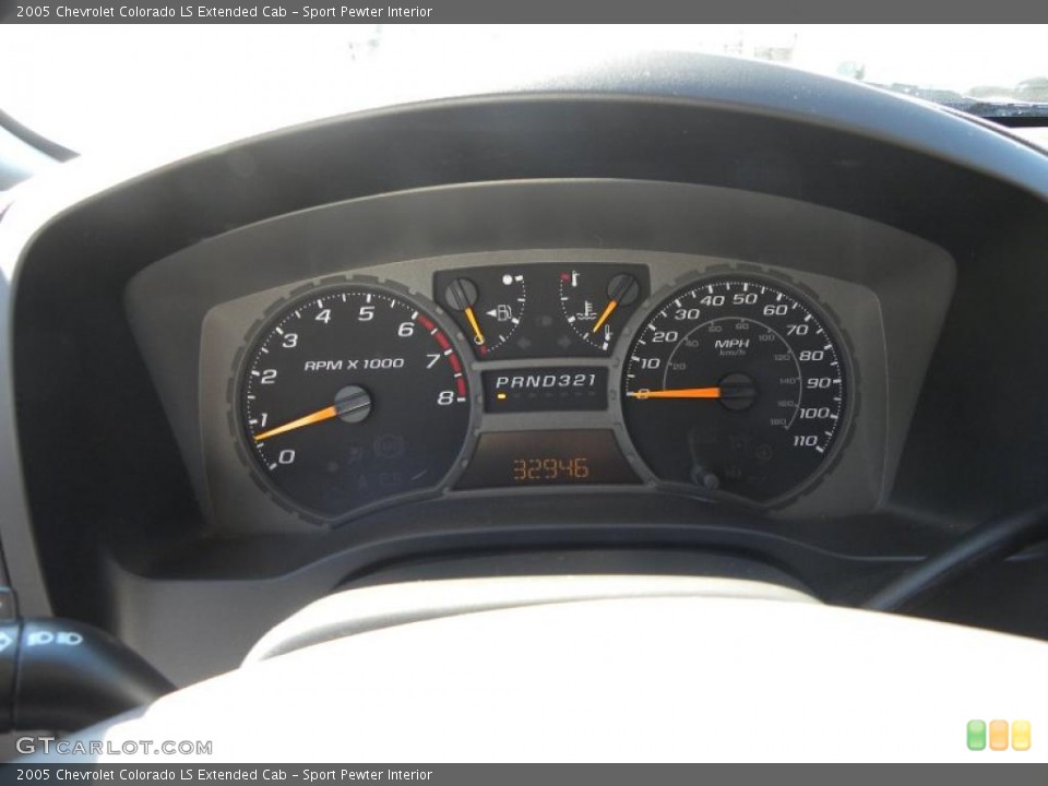 Sport Pewter Interior Gauges for the 2005 Chevrolet Colorado LS Extended Cab #39114740