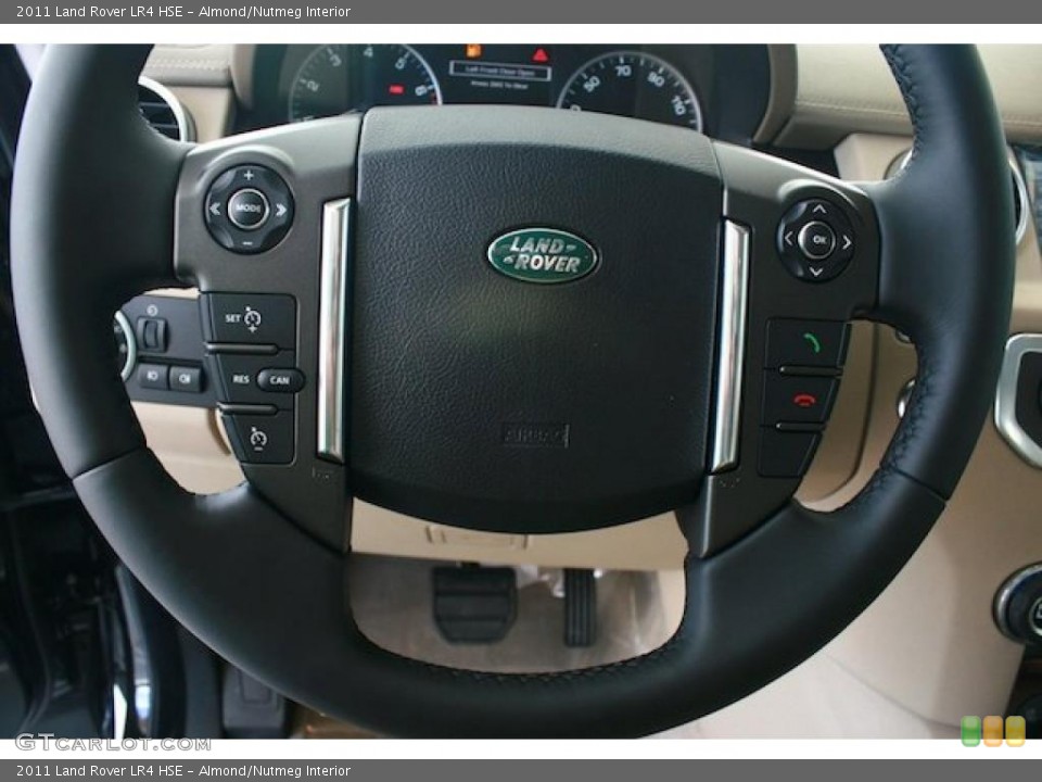 Almond/Nutmeg Interior Steering Wheel for the 2011 Land Rover LR4 HSE #39114856
