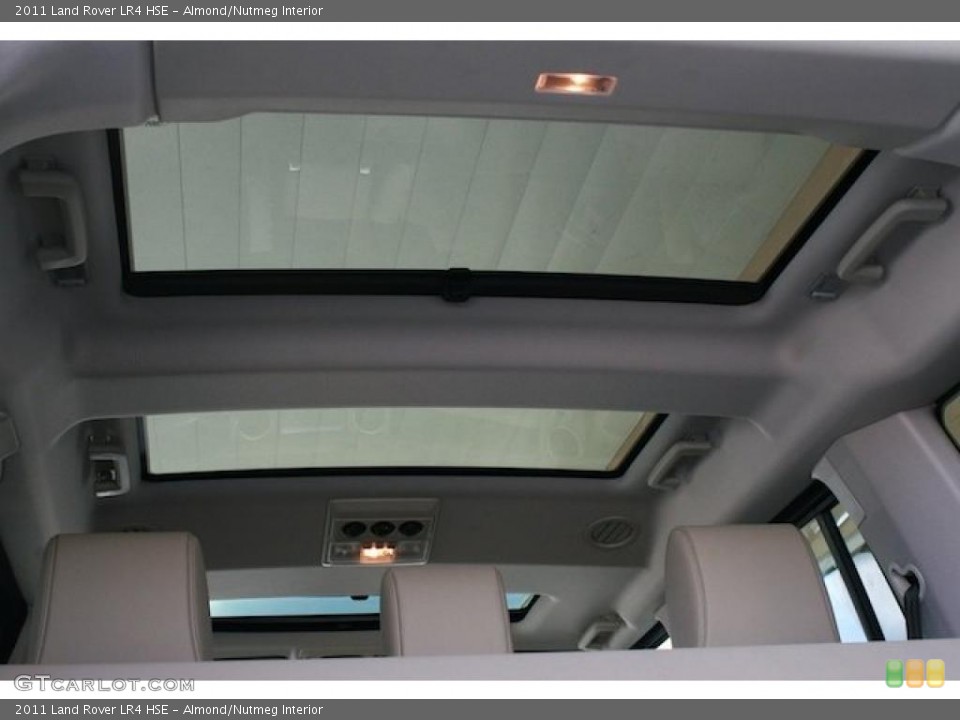 Almond/Nutmeg Interior Sunroof for the 2011 Land Rover LR4 HSE #39114956