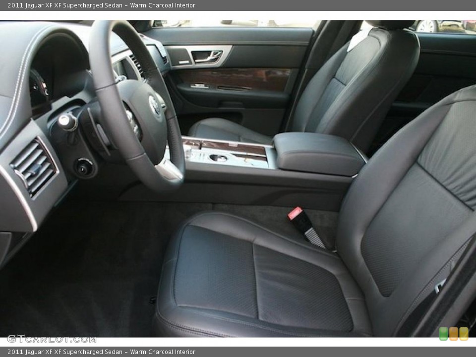 Warm Charcoal Interior Photo for the 2011 Jaguar XF XF Supercharged Sedan #39115028