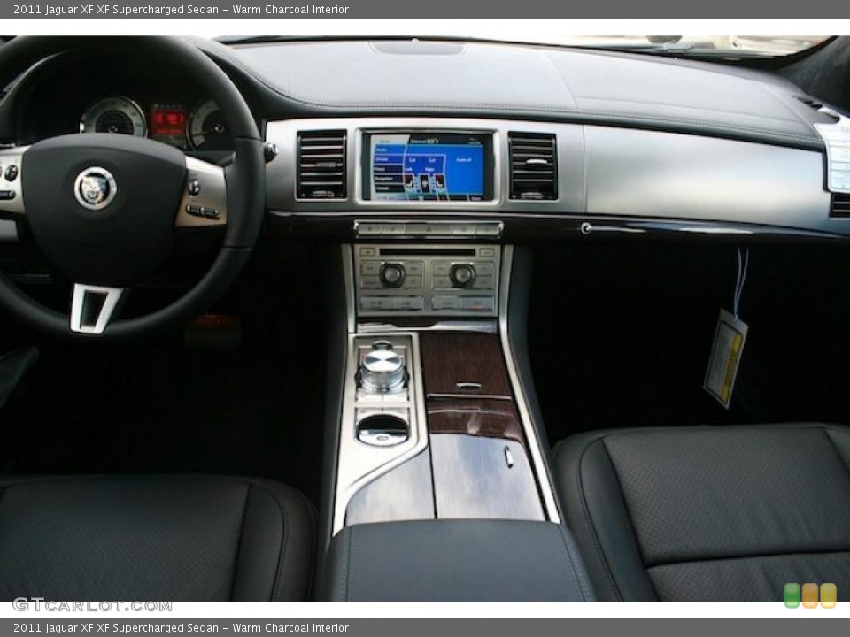 Warm Charcoal Interior Dashboard for the 2011 Jaguar XF XF Supercharged Sedan #39115060