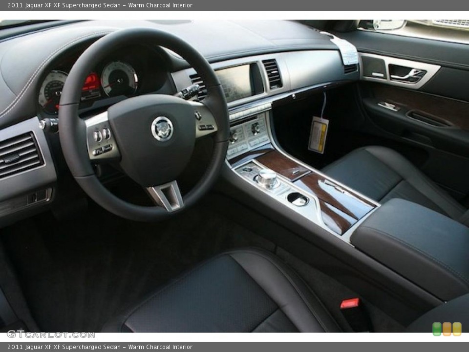 Warm Charcoal Interior Prime Interior for the 2011 Jaguar XF XF Supercharged Sedan #39115140