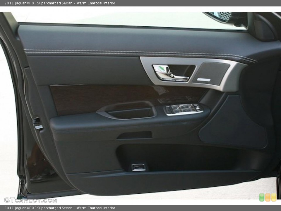 Warm Charcoal Interior Door Panel for the 2011 Jaguar XF XF Supercharged Sedan #39115224