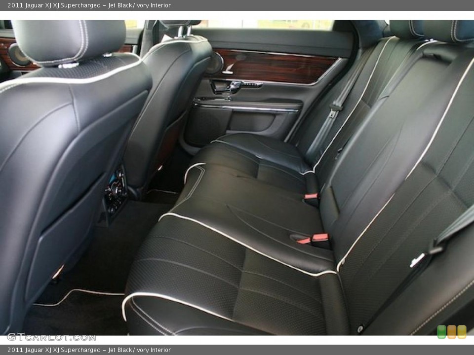 Jet Black/Ivory Interior Photo for the 2011 Jaguar XJ XJ Supercharged #39115324