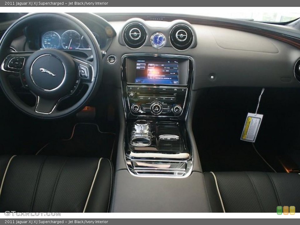 Jet Black/Ivory Interior Dashboard for the 2011 Jaguar XJ XJ Supercharged #39115332