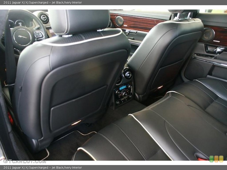 Jet Black/Ivory Interior Photo for the 2011 Jaguar XJ XJ Supercharged #39115441