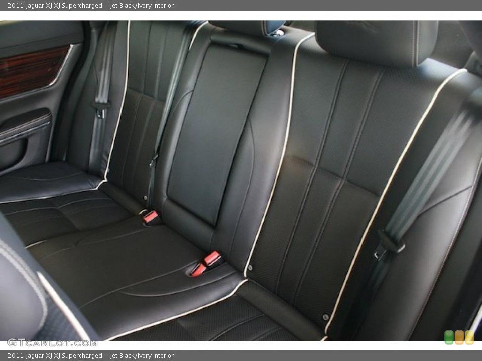 Jet Black/Ivory Interior Photo for the 2011 Jaguar XJ XJ Supercharged #39115469