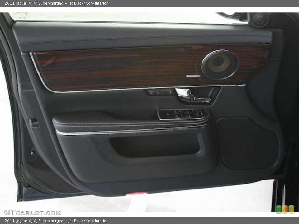 Jet Black/Ivory Interior Door Panel for the 2011 Jaguar XJ XJ Supercharged #39115501