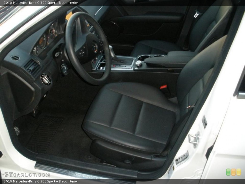 Black Interior Photo for the 2010 Mercedes-Benz C 300 Sport #39116097