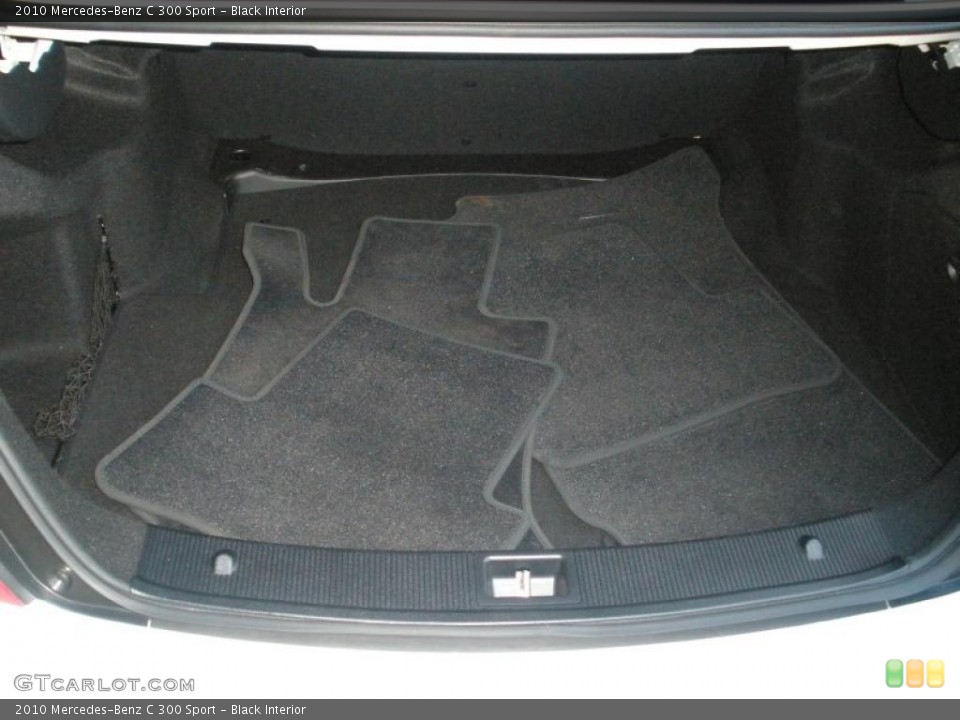 Black Interior Trunk for the 2010 Mercedes-Benz C 300 Sport #39116161
