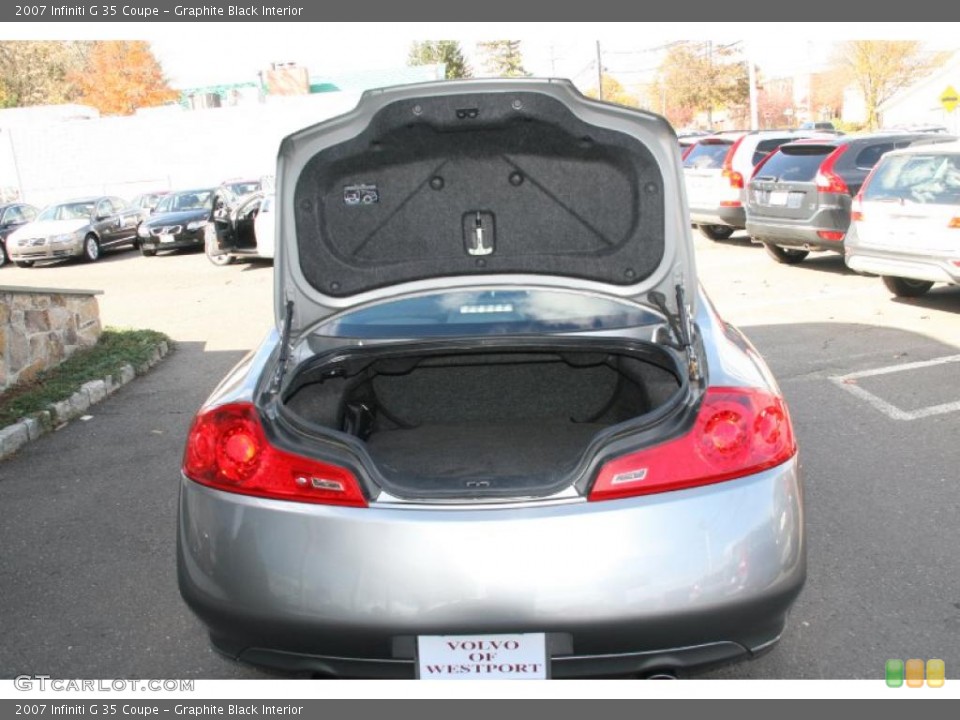 Graphite Black Interior Trunk for the 2007 Infiniti G 35 Coupe #39117446