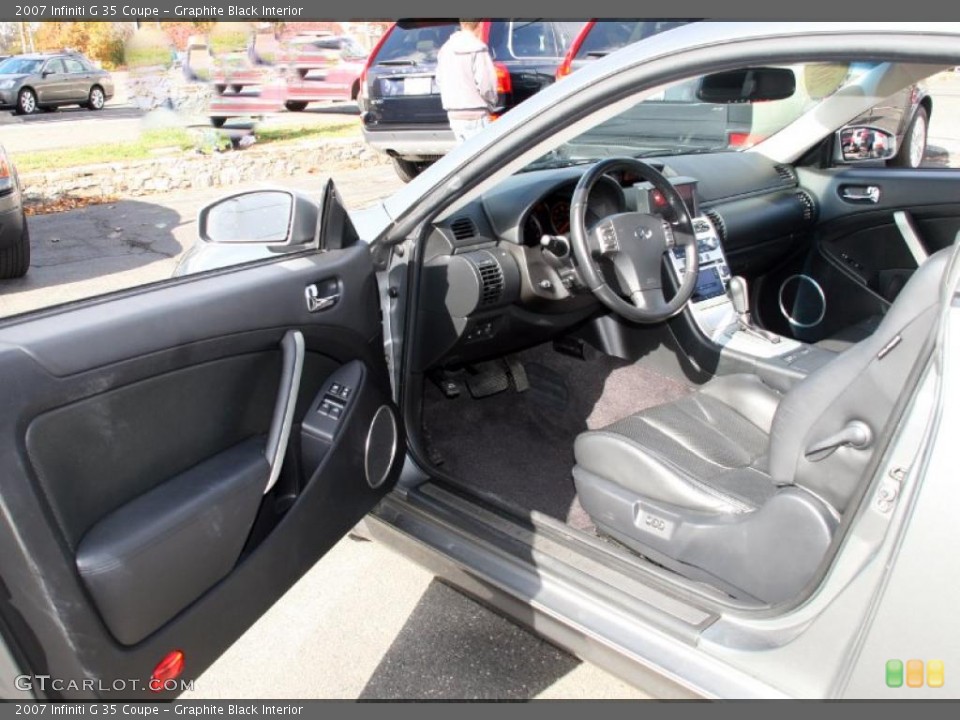 Graphite Black Interior Photo for the 2007 Infiniti G 35 Coupe #39117507
