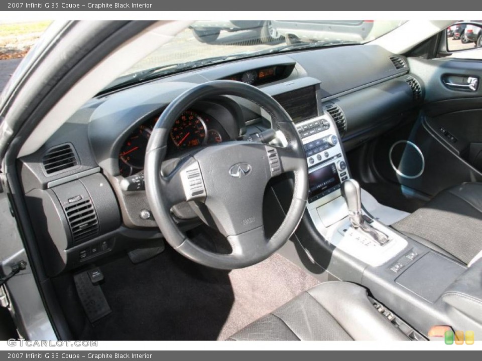 Graphite Black Interior Photo for the 2007 Infiniti G 35 Coupe #39117533