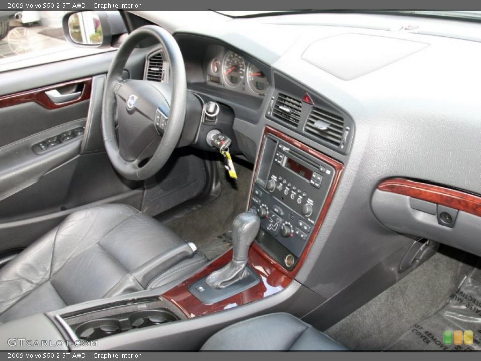 Graphite Interior Photo for the 2009 Volvo S60 2.5T AWD #39117749
