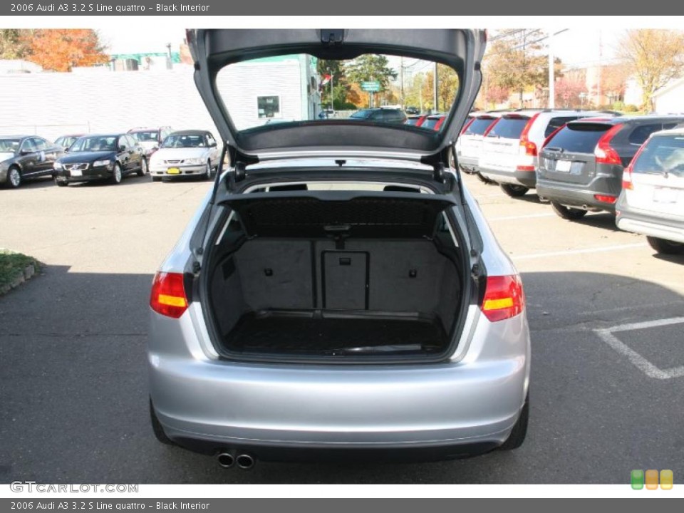 Black Interior Trunk for the 2006 Audi A3 3.2 S Line quattro #39117981