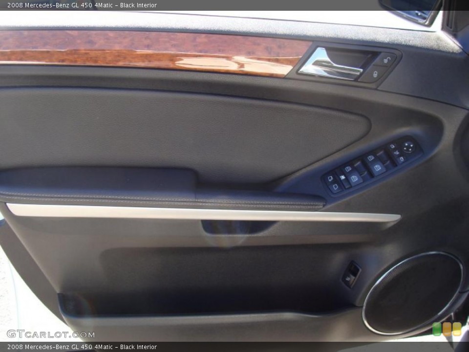Black Interior Door Panel for the 2008 Mercedes-Benz GL 450 4Matic #39119308