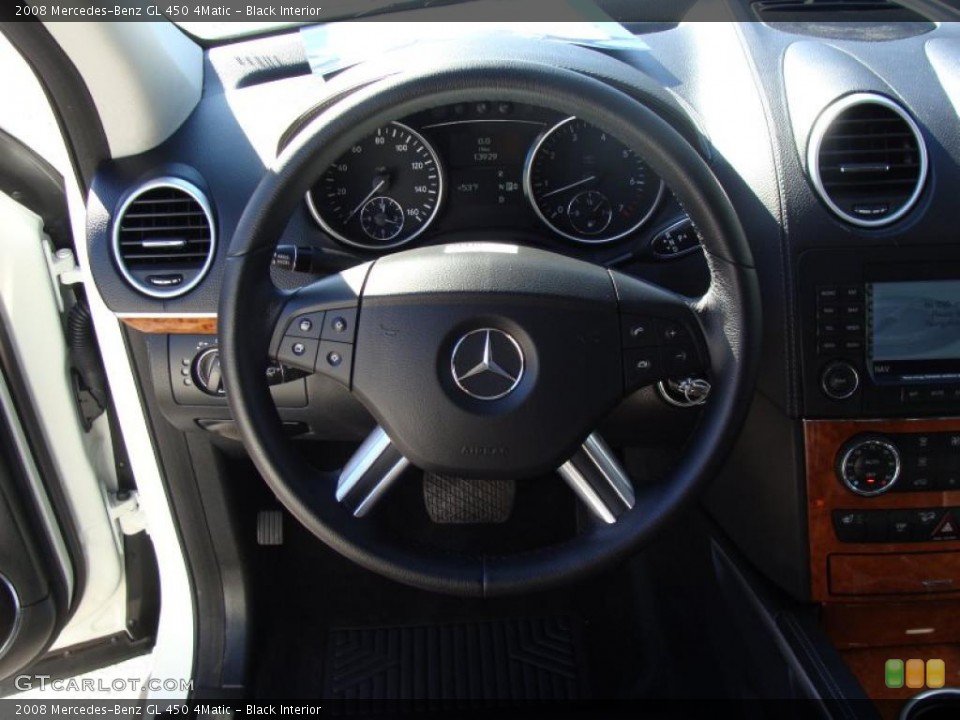 Black Interior Dashboard for the 2008 Mercedes-Benz GL 450 4Matic #39119420