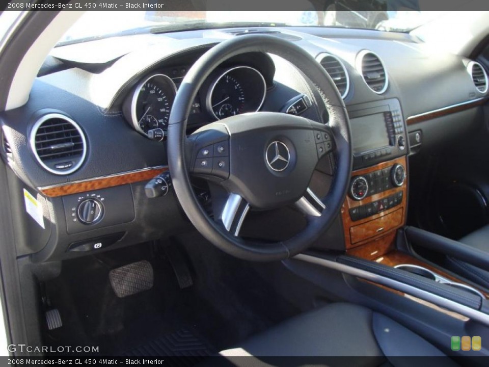 Black Interior Photo for the 2008 Mercedes-Benz GL 450 4Matic #39119456