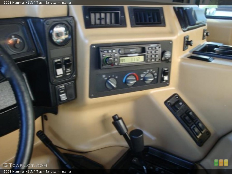 Sandstorm Interior Controls for the 2001 Hummer H1 Soft Top #39120576