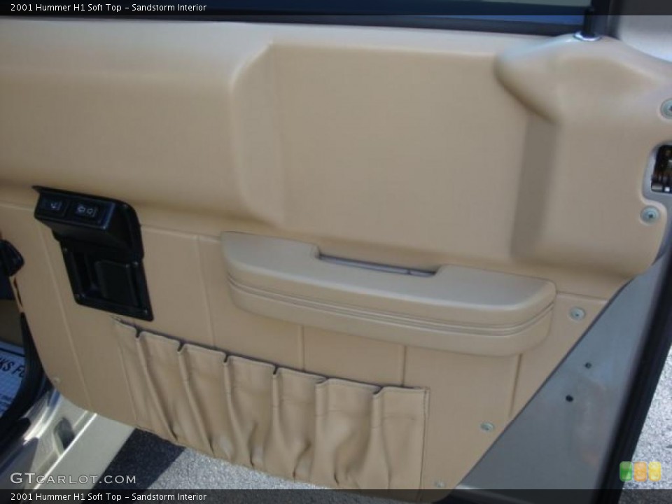 Sandstorm Interior Door Panel for the 2001 Hummer H1 Soft Top #39120664
