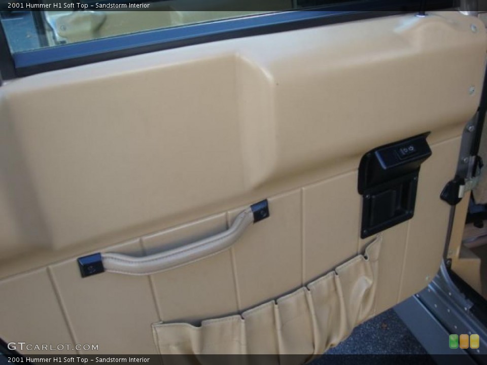 Sandstorm Interior Door Panel for the 2001 Hummer H1 Soft Top #39120700