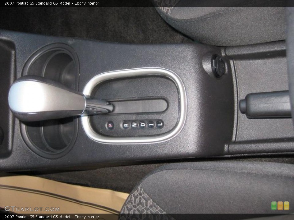 Ebony Interior Transmission for the 2007 Pontiac G5  #39121152