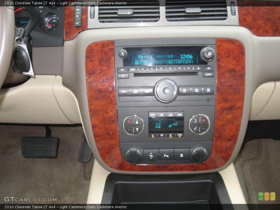 Light Cashmere/Dark Cashmere Interior Controls for the 2010 Chevrolet Tahoe LT 4x4 #39122222