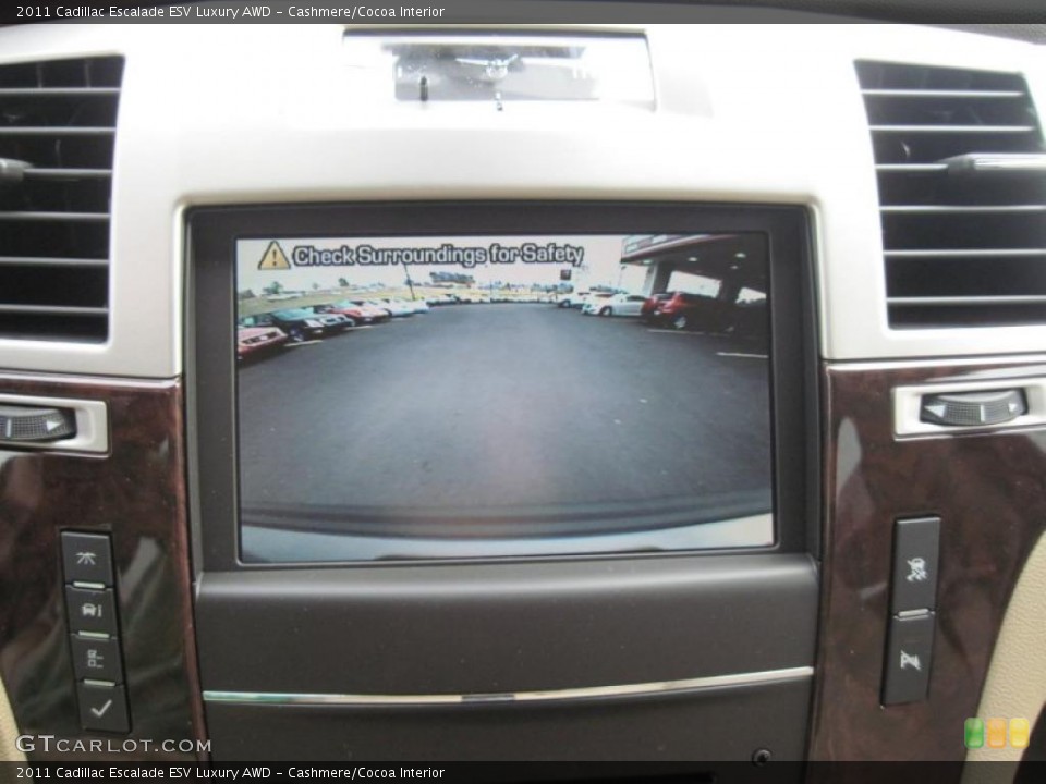 Cashmere/Cocoa Interior Controls for the 2011 Cadillac Escalade ESV Luxury AWD #39122354