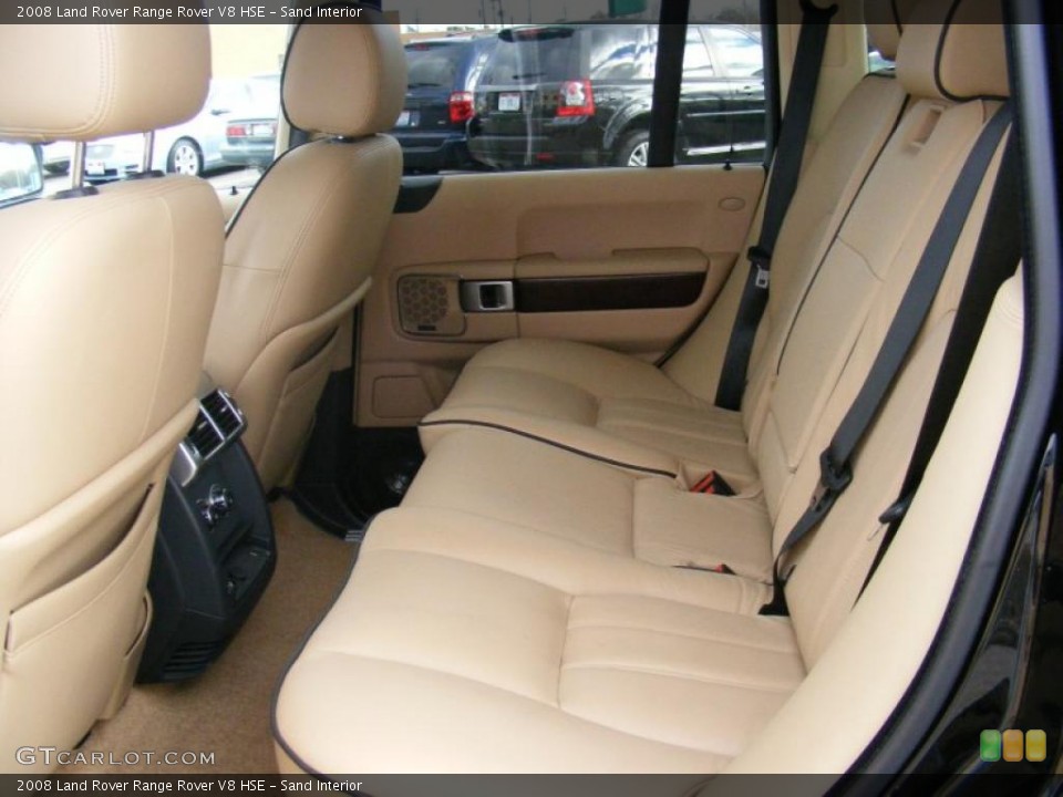 Sand Interior Photo for the 2008 Land Rover Range Rover V8 HSE #39123763