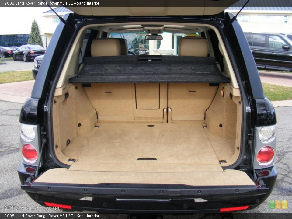 Sand Interior Trunk for the 2008 Land Rover Range Rover V8 HSE #39124075