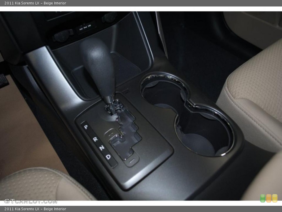 Beige Interior Transmission for the 2011 Kia Sorento LX #39125419
