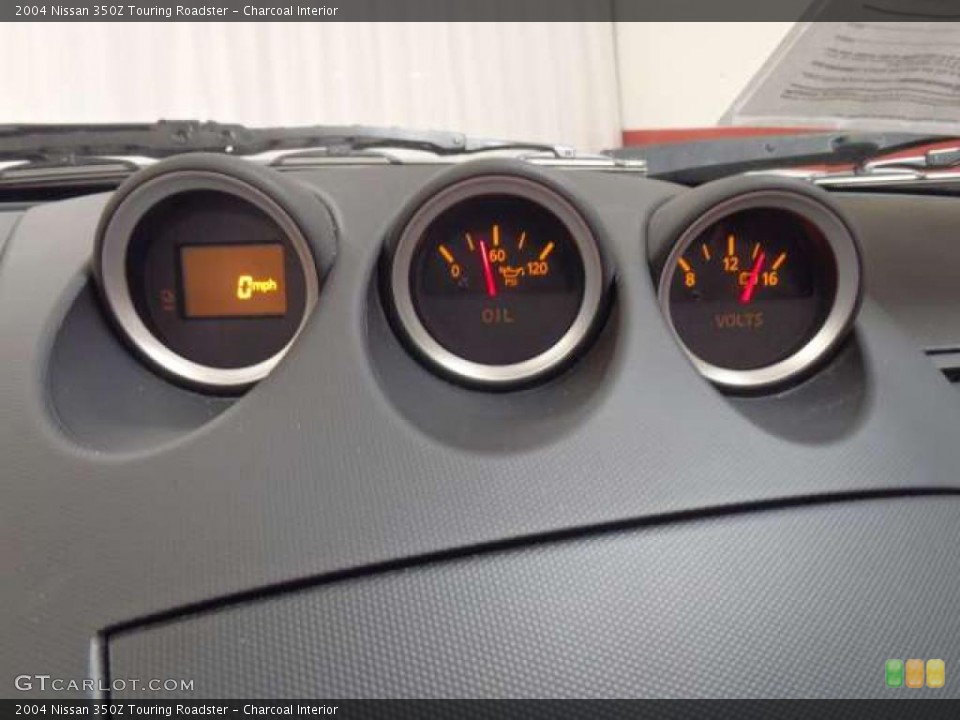 Charcoal Interior Gauges for the 2004 Nissan 350Z Touring Roadster #39125695