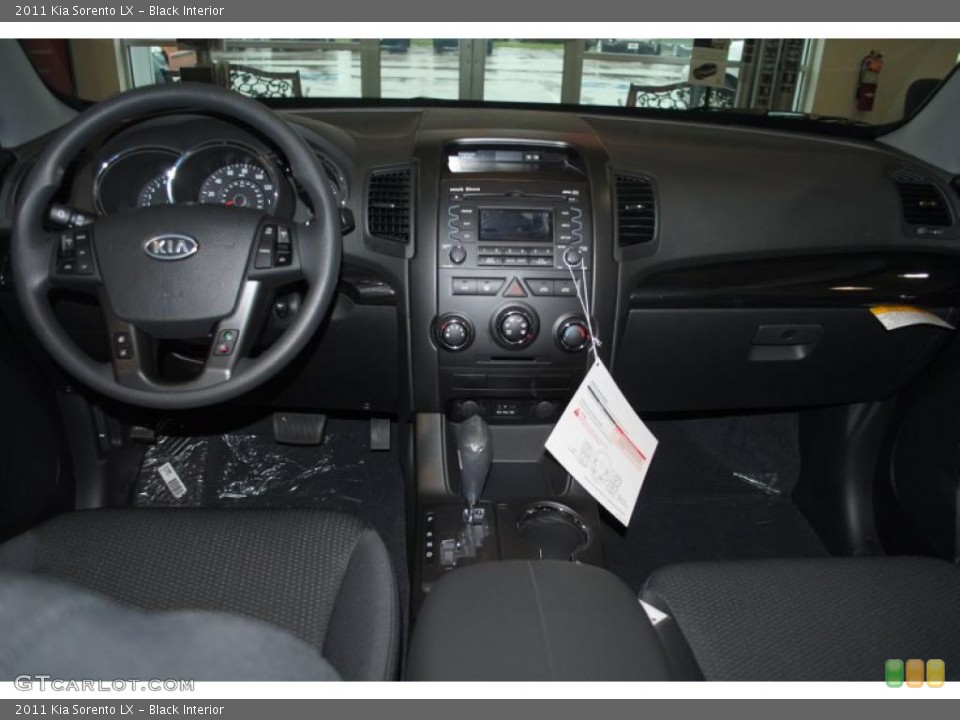 Black Interior Dashboard for the 2011 Kia Sorento LX #39126331