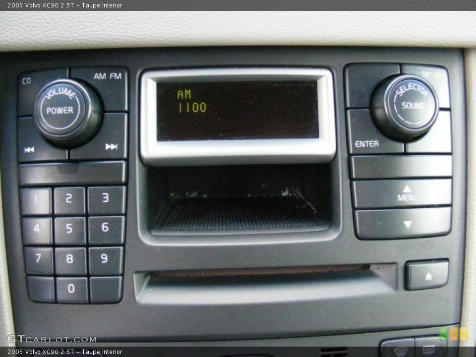 Taupe Interior Controls for the 2005 Volvo XC90 2.5T #39126495