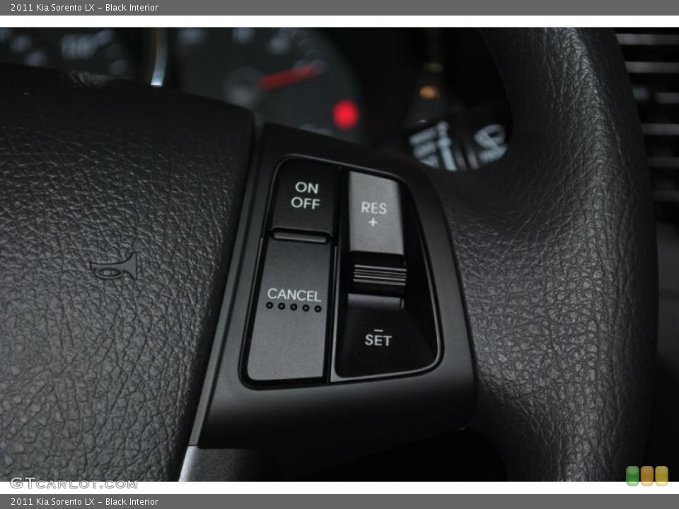 Black Interior Controls for the 2011 Kia Sorento LX #39126603