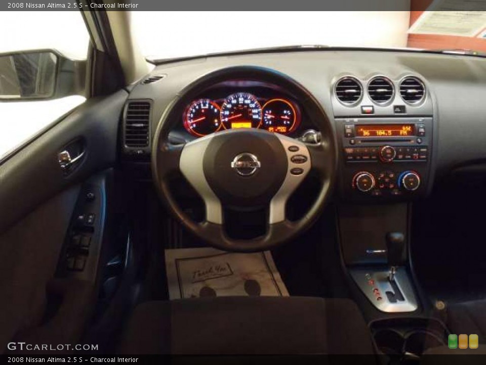 Charcoal Interior Dashboard for the 2008 Nissan Altima 2.5 S #39126699