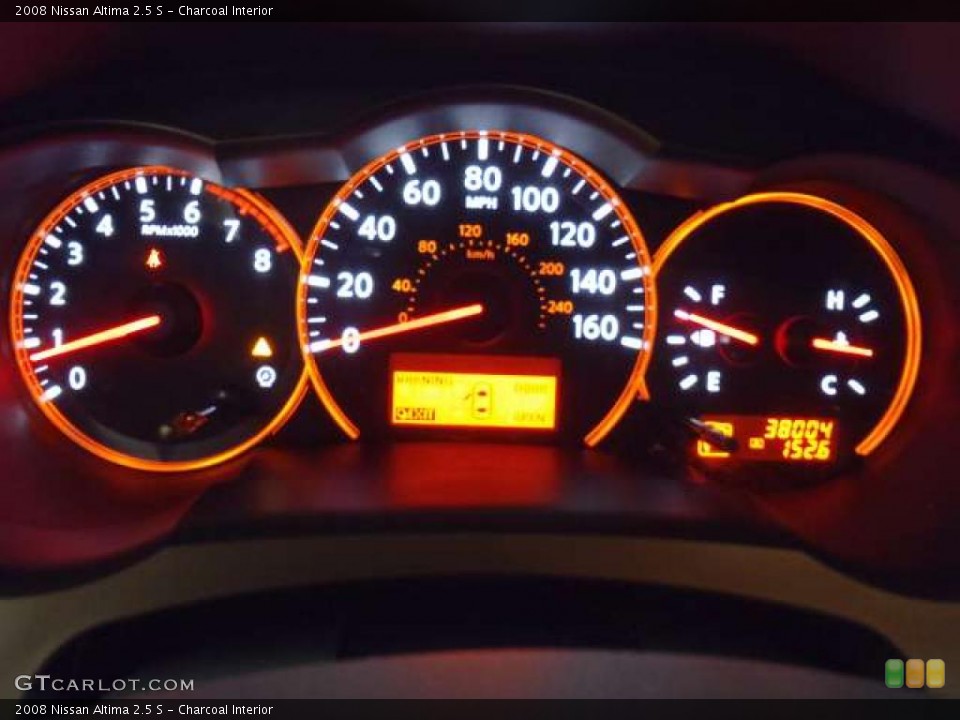 Charcoal Interior Gauges for the 2008 Nissan Altima 2.5 S #39126723