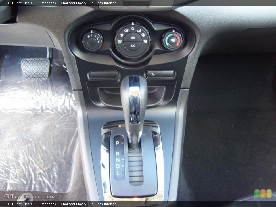 Charcoal Black/Blue Cloth Interior Transmission for the 2011 Ford Fiesta SE Hatchback #39128643