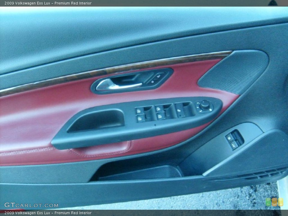 Premium Red Interior Door Panel for the 2009 Volkswagen Eos Lux #39128943