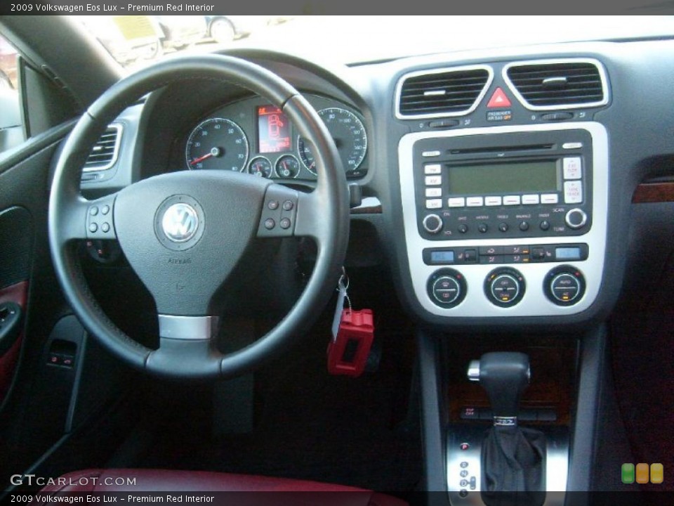 Premium Red Interior Dashboard for the 2009 Volkswagen Eos Lux #39128967