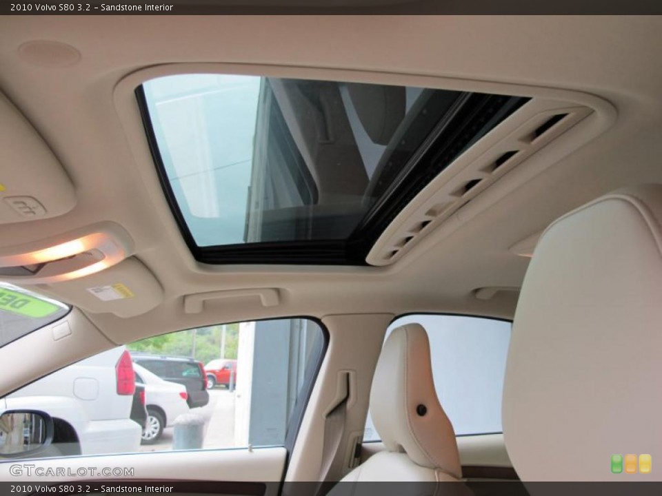 Sandstone Interior Sunroof for the 2010 Volvo S80 3.2 #39129519